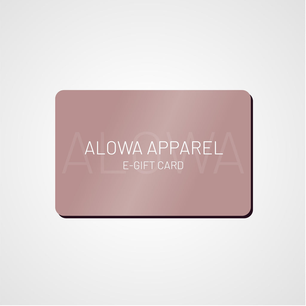 ALOWA APPAREL E-GIFT CARD