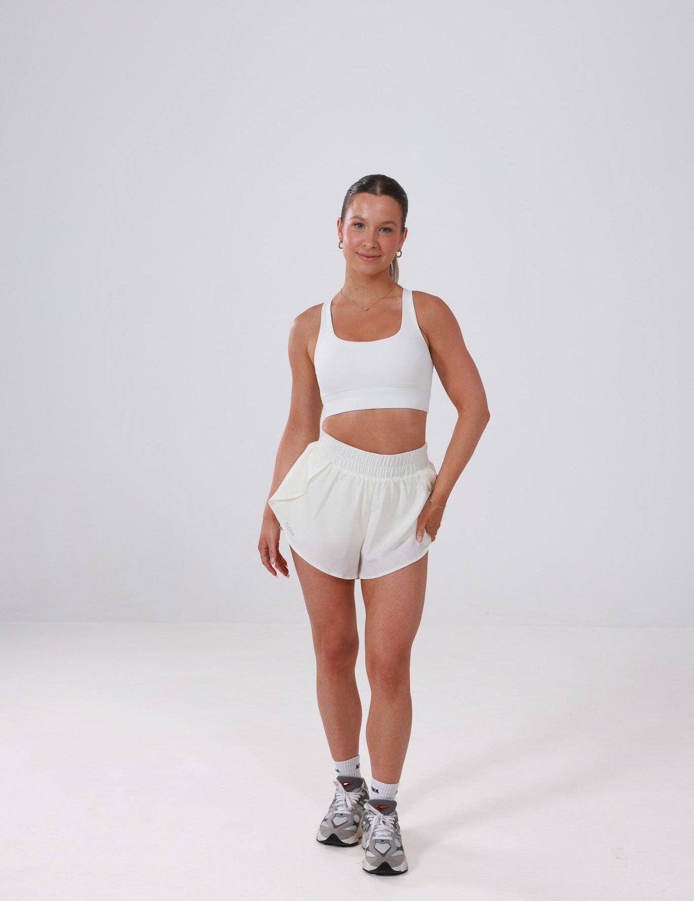 Kassy Sports Bra Cloud Dancer