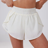 Megan Running Shorts Cloud Dancer