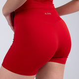 Kayli Biker 5" Red Cherry