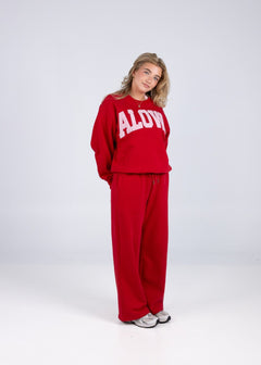 Alowa Joggers Red Cherry
