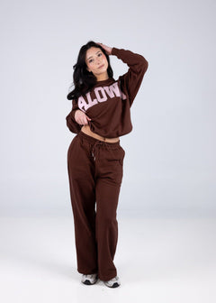 Alowa Joggers Dark Chocolate