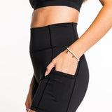 Kayli Biker avec poches 5" Black