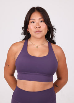 Ally Sports Bra Sweet Grape