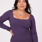 Jolene Long Sleeve Sweet Grape