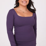 Jolene Long Sleeve Sweet Grape