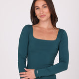 Jolene Long Sleeve Deep Pine