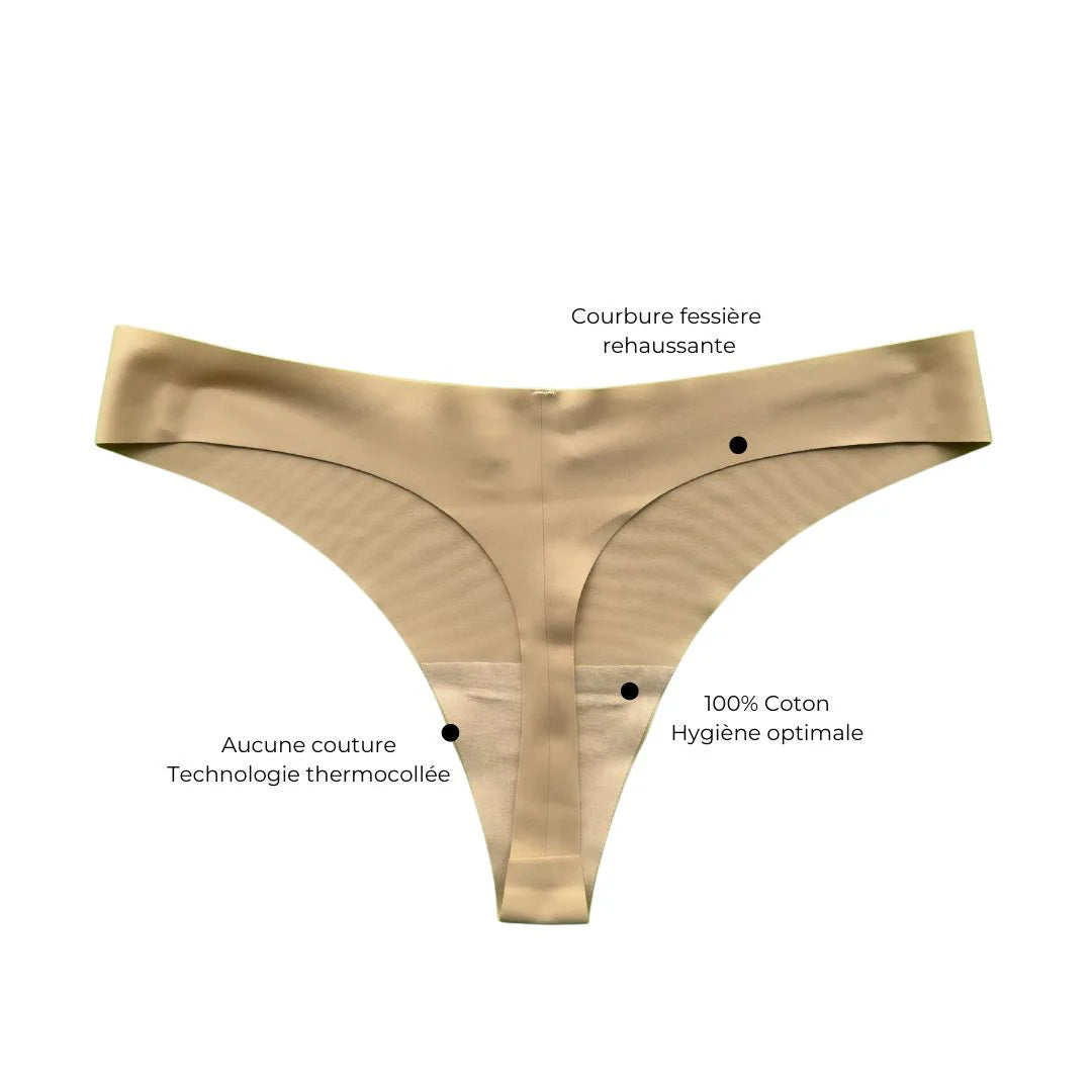 Culotte Tanga sans couture Lica – ALOWA APPAREL - Main Image