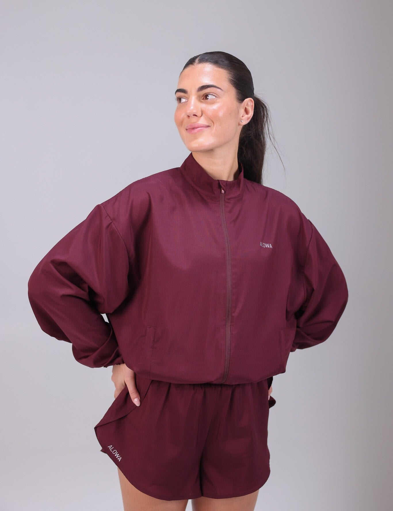 Riley Jacket Burgundy