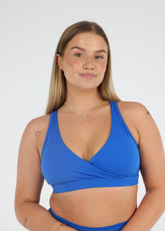 Béatrice Sports Bra Mystic Blue