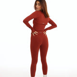 Mylo taille haute sans couture Red Velvet