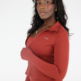 Active zip vest Red Velvet
