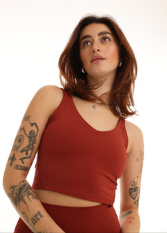 Camisole Fany Red Velvet