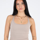 Kiara Tank Taupe