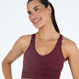 Moana Sports bra burgundy