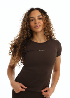 T-shirt Margot Dark Truffle