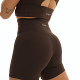 Kayli Biker 5" Dark Truffle