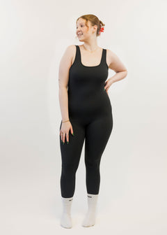 Stella Romper Leggings Black