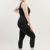 Stella Romper Leggings Black