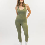 Stella Romper Leggings Warm Sage