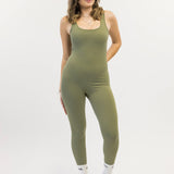 Stella Romper Leggings Warm Sage