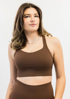 Bella Sports Bra Espresso