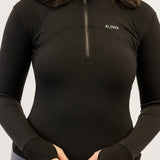 Elo Half Zip Black