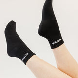 Mini Crew Socks Black