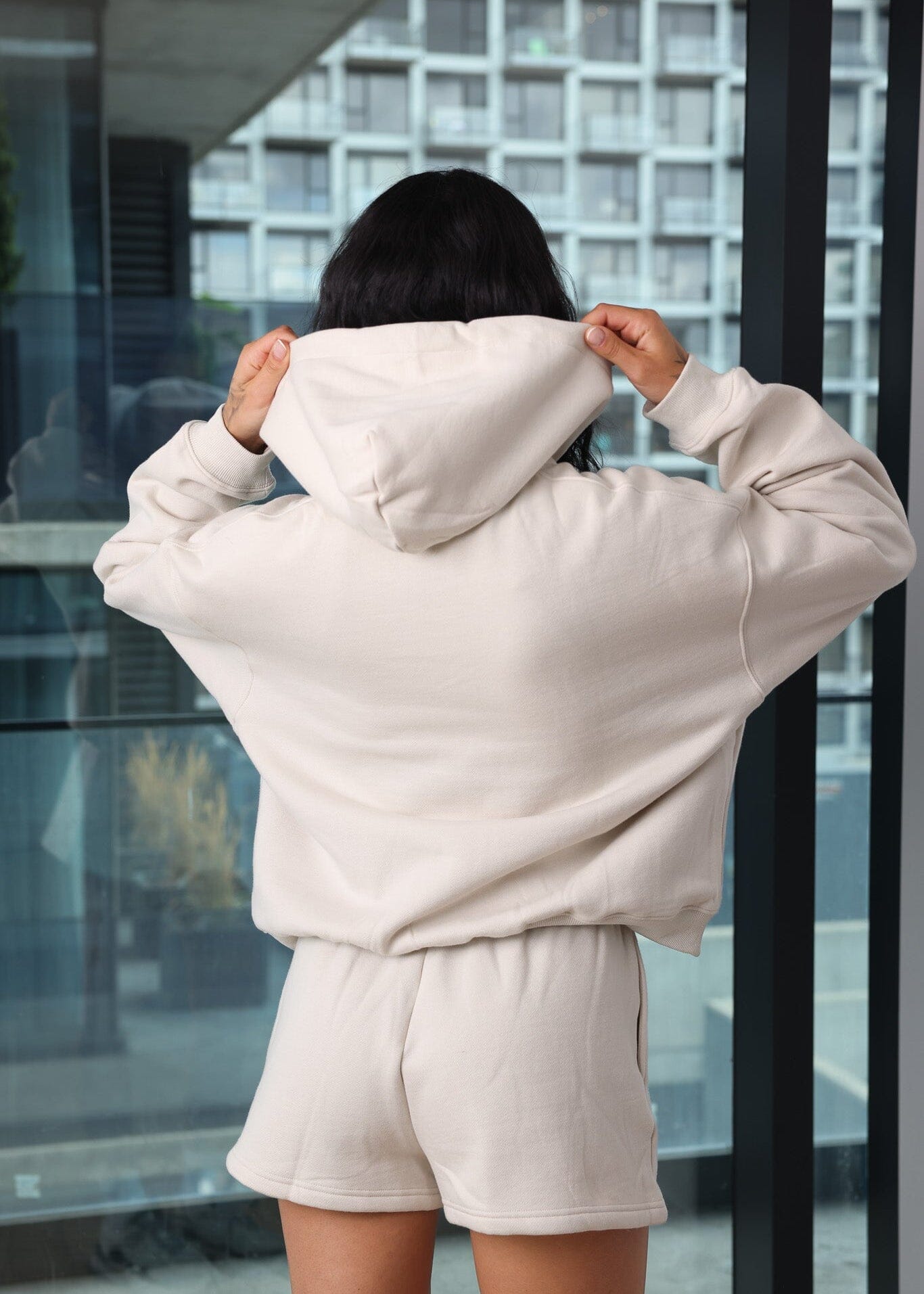 Zip Hoodie Vanilla Cream