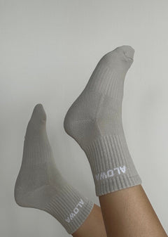 Mini Crew Socks Grey