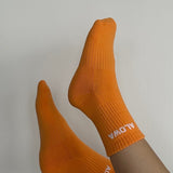 Mini Crew Socks Orange