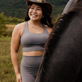 Ally Sports Bra Shadow