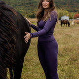 Mylo Seamless High Waist Sweet Grape