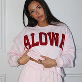 Alowa Crewneck Pink Milkshake