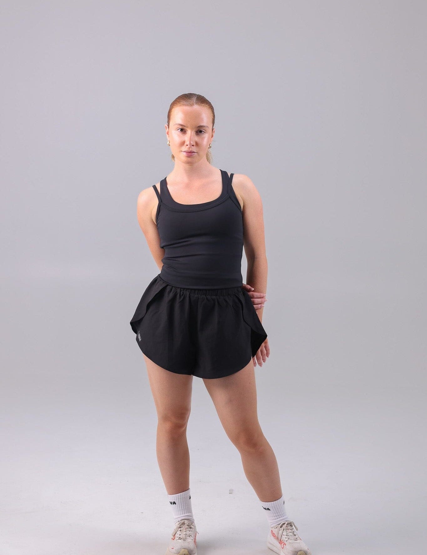 Megan Running Shorts Black