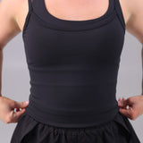 Lindsay Tank Black