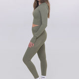 Mylo V Waist with pockets Warm Sage