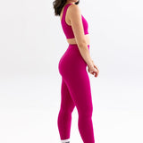 Mylo Seamless High Waist Pink Hibiscus