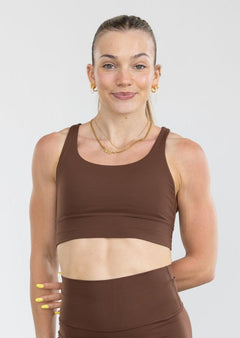 Ally Sports Bra Espresso