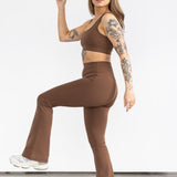 Stacy Flare Leggings Cappuccino