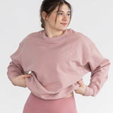 Maya Oversized Crewneck Blush