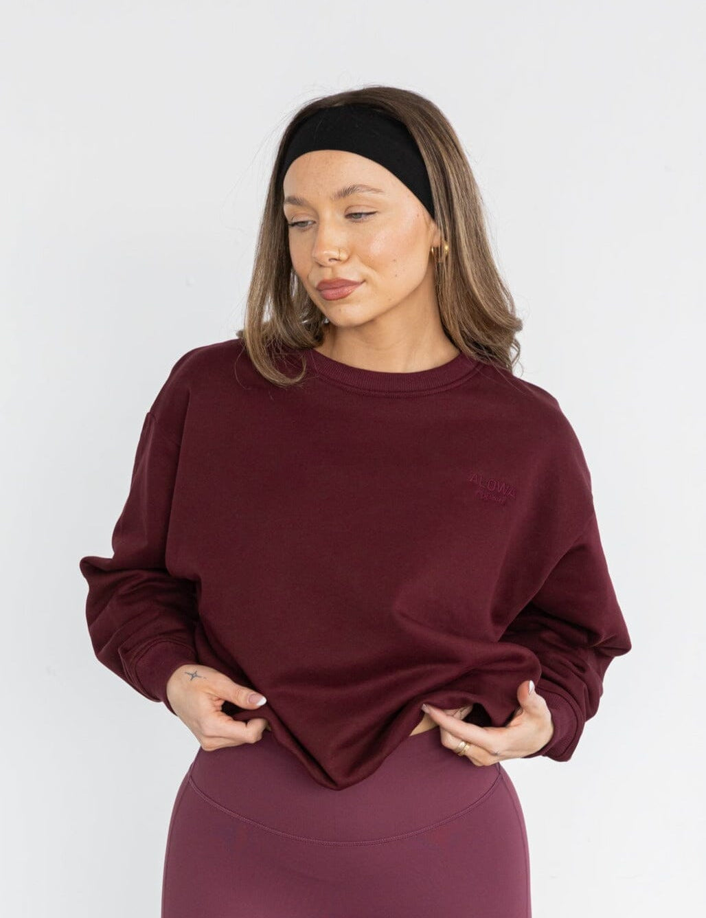 Maya Oversized Crewneck