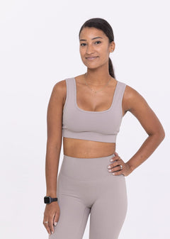 Gaya Sports Bra Taupe