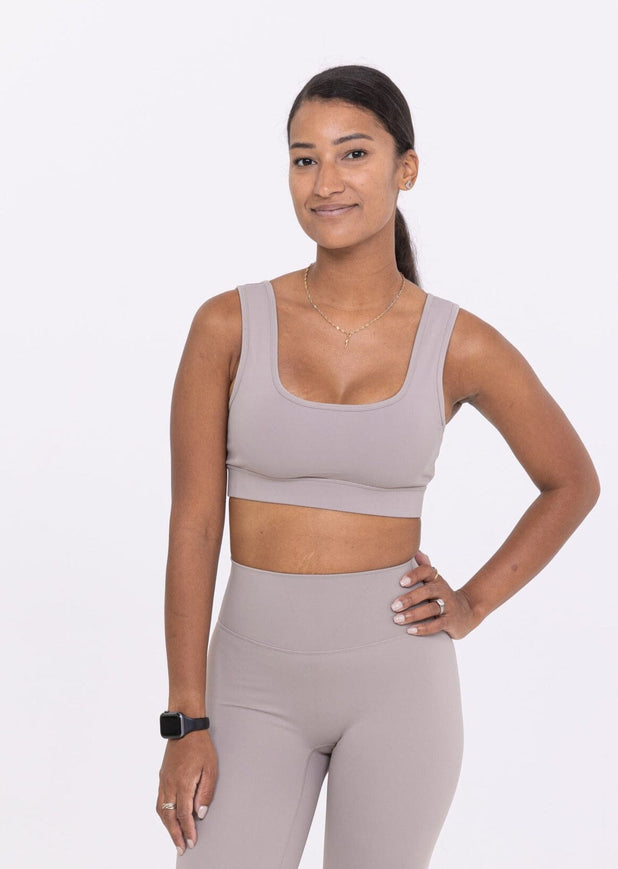 Elora Non Padded Quick Dry Wirefree Racer Back Active Sports Bra with –