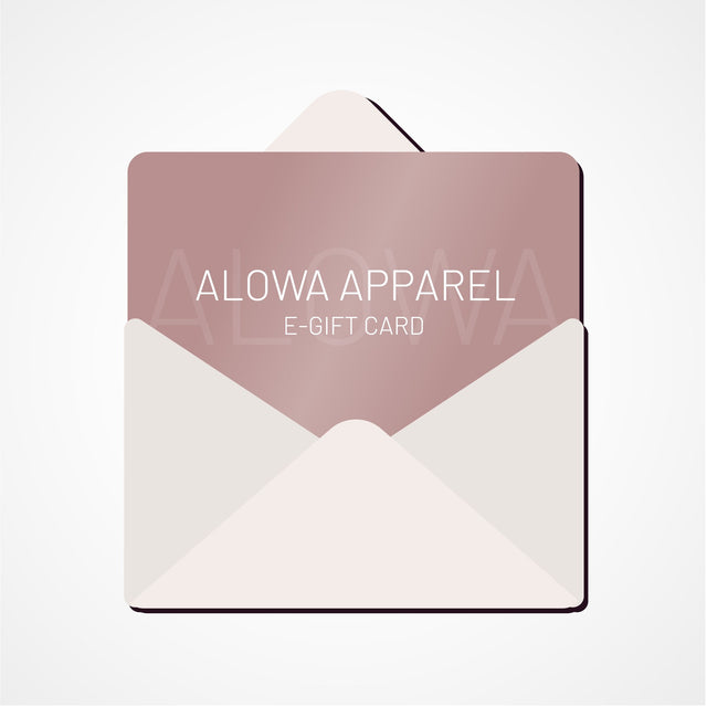 ALOWA APPAREL E-GIFT CARD